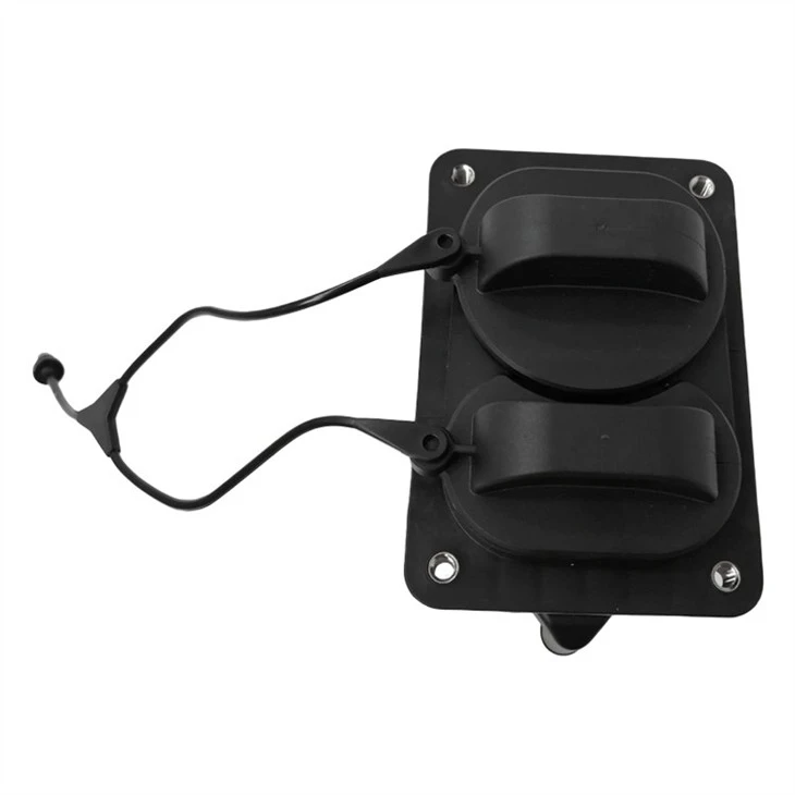 2 200A Electric Car EV Inlet 1000V DC Combo CCS Type 2